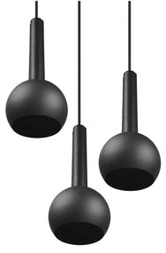 Lustră neagră ø 52 cm Ciliana – CINQUE