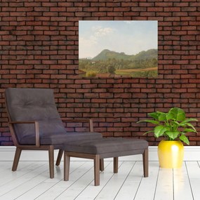 Tablou - Simon Denis,  View Near Naples, reproducere (70x50 cm)