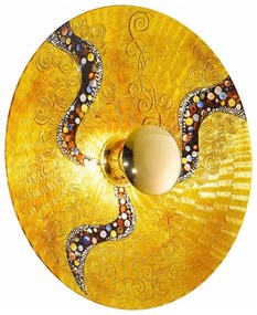 Aplică Kolarz 0365.61XL.V1.3 LUNA 1xE27/100W/230V 24K auriu