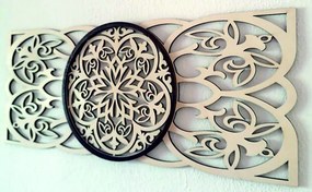 SENTOP | Mandala luxoasă din lemn pe perete – Decorațiuni interioare exclusive | HARMONX