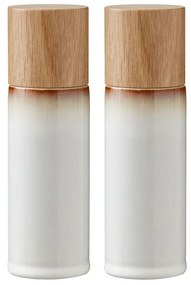 Set de râșnițe de sare și piper alb 2 buc. din ceramică Gastro Cream – Bitz