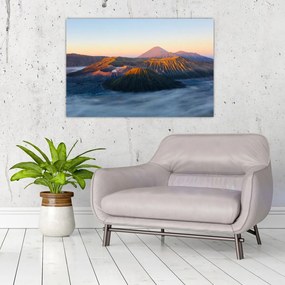 Tablou cu muntele Bromo în Indonesia (90x60 cm)