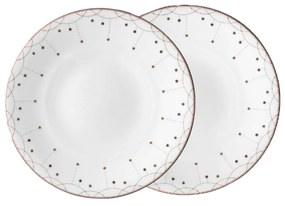 Farfurie ghirlande 28 cm, 2 bucati colectia Julemorgen - Wik & Walsøe