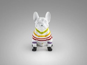 Figurina decorativa caine bulldog Frenchi