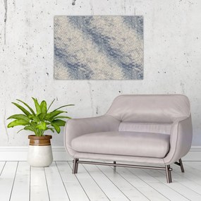 Tablou pe sticlă - Model de valuri (70x50 cm)