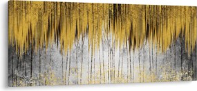 Tablou - Linii de aur (120x50 cm)