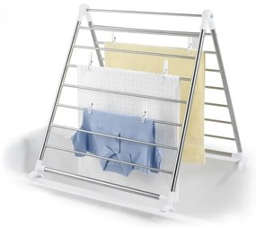 WENKO 3772020100 - Uscător de rufe PROFI 65x150 cm inox/argintiu/alb