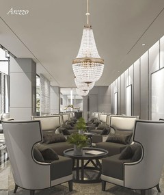 Candelabru realizat manual AREZZO