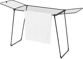 Uscător de rufe negru mat 22 m HangOn Too – Brabantia