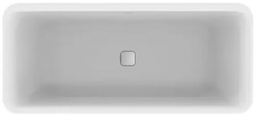 Cada freestanding Ideal Standard Atelier Tonic II alb - negru mat 180x80 cm