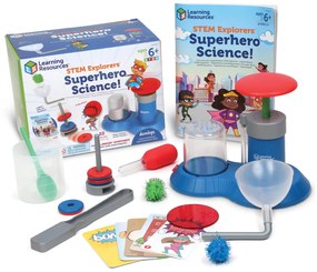 SET EXPERIMENTE STEM EXPLORERS™ - STIINTA SUPEREROILOR - LEARNING RESOURCES (LER9310)
