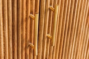 Comoda lemn de mango, marmura alba TRES CHIC 105cm