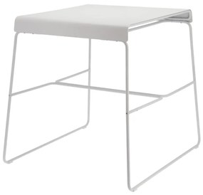 Masă de dining albă din metal 58x75 cm A-Café – Zone