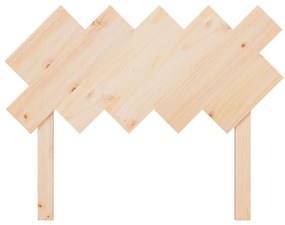 Tablie de pat, 104x3x80,5 cm, lemn masiv de pin Maro, 104 x 3 x 80.5 cm, 1