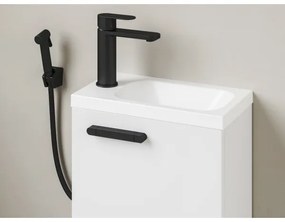 Ravak X070462 - Baterie lavoar cu duș pentru bideu CHROME neagră