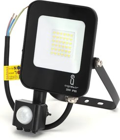 Proiector LED cu senzor LED/20W/230V 4000K IP65 Aigostar