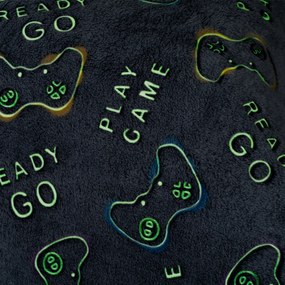 Lenjerie de pat luminoasă din microflanel 4Home Games, 140 x 200 cm, 70 x 90 cm