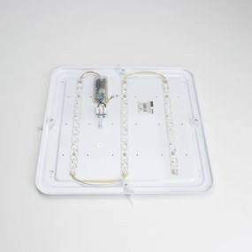 Brilagi - Plafonieră LED SMART dimmabilă, 24W, 230V, 43x43 cm, Wi-Fi Tuya + telecomandă