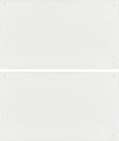 vidaXL Plăci de tocat 2 buc. sticlă securizată model bule transparente