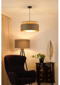 Brilagi - Lustr OREGON VEGE 1xE27/15W/230V, pr. 45 cm, gri