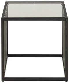 Măsuță auxiliară cu blat din sticlă 40x40 cm Strington – Actona