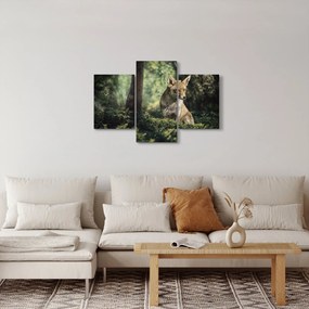 Tablou cu vulpe (90x60 cm)
