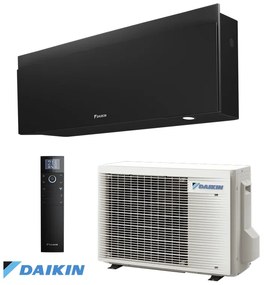 Aparat de aer conditionat inverter Daikin Emura 3 FTXJ35AB + RXJ35A, 12000 BTU, 25 m², A+++, Wi-Fi, R-32, Negru