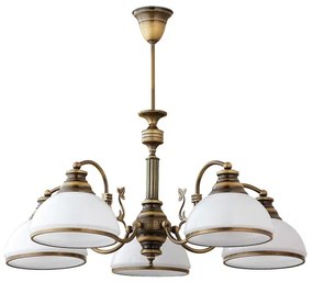 Abajur de rezervă din sticlă pentru lustră Jupiter kl.Zu5 624 ZEUS E27 d. 19 cm