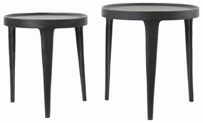 Măsuțe auxiliare 2 buc. rotunde ø 43 cm Tobias – Light &amp; Living