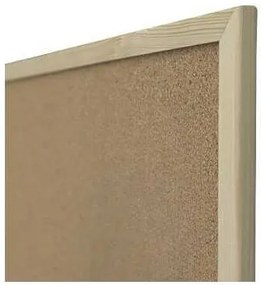 Tablă de plută Eurosupplies 90 x 60 cm, maro