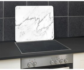Protecție pentru peretele de la aragaz din sticlă temperată 50x56 cm Marble – Wenko