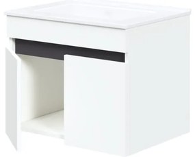Dulap sub lavoar Puresa 60 cm, alb
