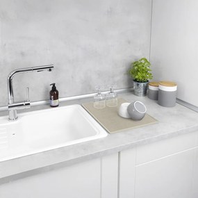 Scurgător de vase bej din cauciuc 40x30 cm Maxi – Wenko