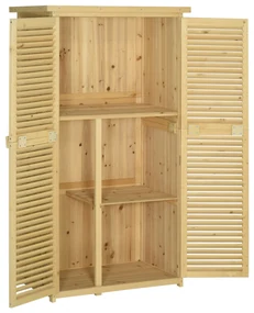 Magazie pentru exterior Outsunny, 87x46.5x160 cm | Aosom Romania