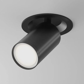 Spot incastrabil design tehnic Focus S negru