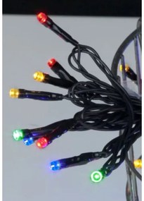 Eglo 410711 - Ghirlandă LED pentru exterior Seria LED, 80 LED, 8 m, IP44, multicoloră
