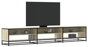 vidaXL Comodă TV, stejar sonoma, 270x40x46 cm, lemn prelucrat