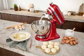 Mixer planetar Kitchenaid Artisan Elegance 5KSM175PSECA, 300 W, 4,8 l, Direct drive, 10 viteze, Candy Apple