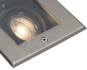 Reflector de sol modern din oțel 2 lumini reglabil IP65 - Oneon