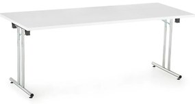 Masa plianta Impress 180 x 80 cm, alba
