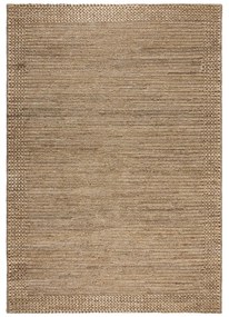 Covor în culoare naturală țesut manual din chenaf 160x230 cm Drew Border – Flair Rugs