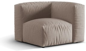 Modul pentru canapea modulară bej (cu colț variabil) Martina – Micadoni Home