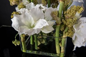 Aranjament floral mediu design LUX SQUARE TEBE