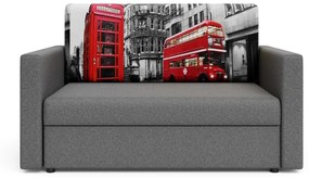 Expedo Canapea extensibila CLUSO, 136x85x98 london/sawana 21
