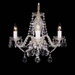 Candelabru cu 3 brate Cristal Bohemia L11 010/03/1