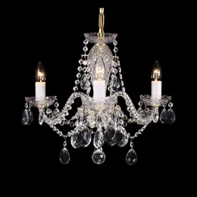Candelabru cu 3 brate Cristal Bohemia L11 010/03/1