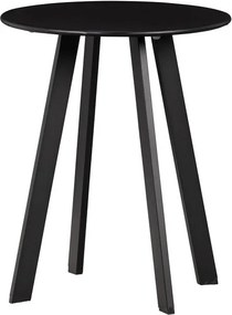 Măsuță auxiliară de grădină WOOOD Fer, ø 40 cm, negru