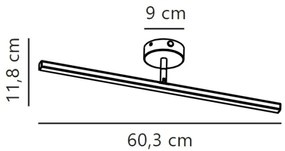 Nordlux - LED iluminat baie oglindă IP44 LED/7,2W/230V 60 cm alb