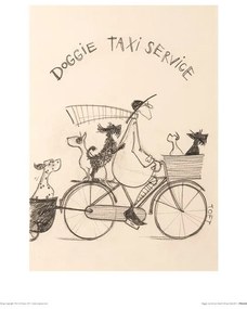 Imprimare de artă Sam Toft - Doggie Taxi Service