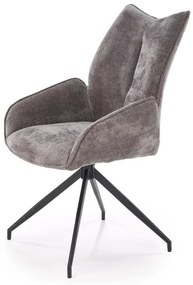 Scaun rotativ K553 stofa gri